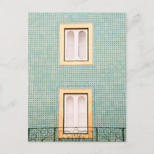 Two windows postcard