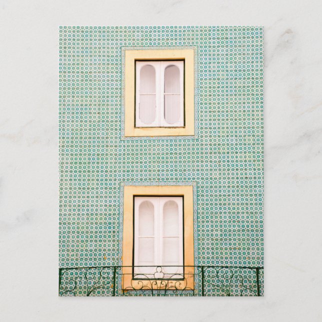 Two windows postcard (Front)