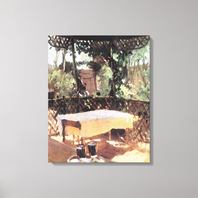Two Wine Glasses by John Singer Sargent Canvas Print (Front)