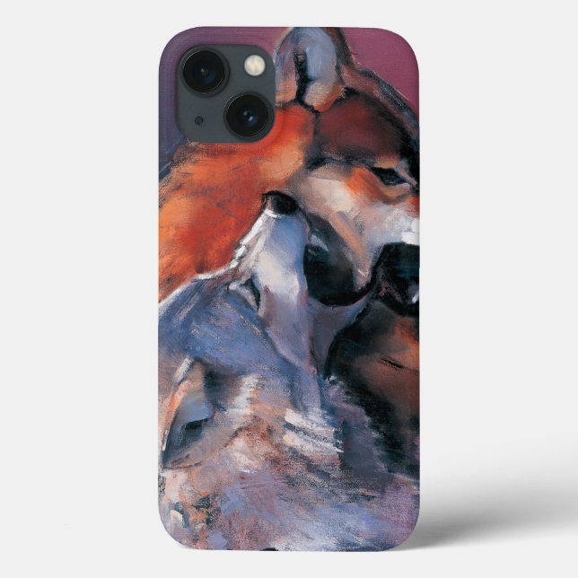Two Wolves Case-Mate iPhone Case (Back)