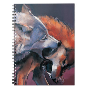 Two Wolves Notebook