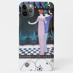 TWO WOMEN IN THE NIGHT Art Deco Beauty Fashion iPhone 11 Pro Max Case