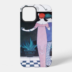 TWO WOMEN IN THE NIGHT Art Deco Beauty Fashion iPhone 12 Case