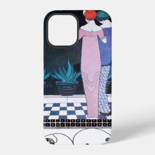 TWO WOMEN IN THE NIGHT Art Deco Beauty Fashion iPhone 12 Case
