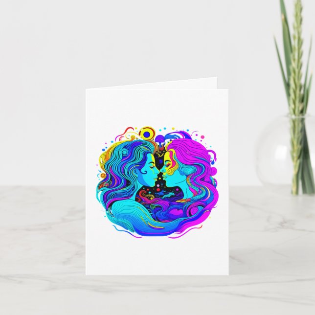 Two Women Thank You Card (Front)