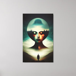 Two Worlds Canvas Print