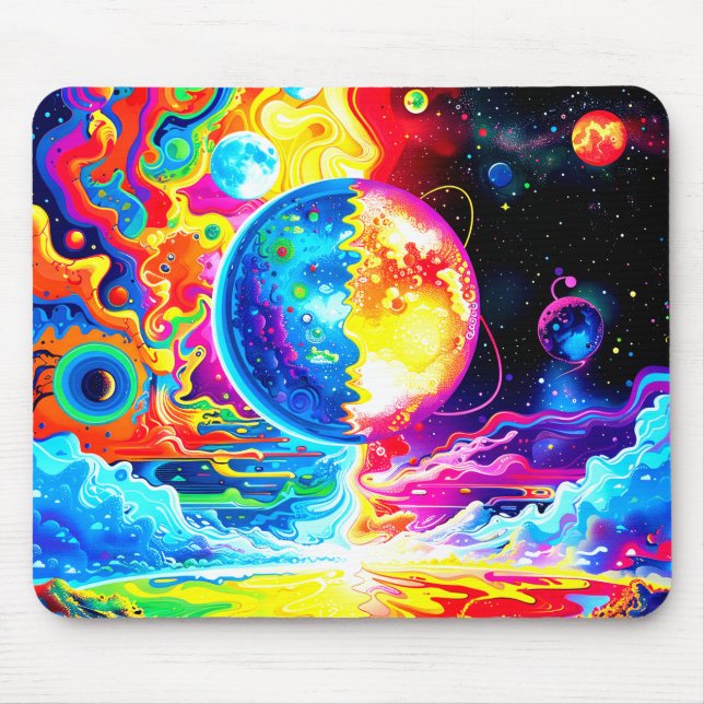 Two Worlds Mouse Pad (Front)