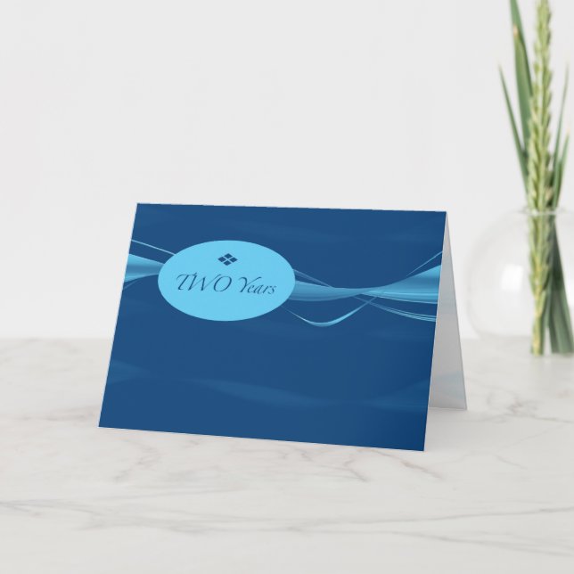 Two Year Employee Anniversary Card (Front)