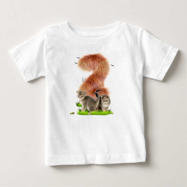 Two Year Old Baby T-Shirt (Front)