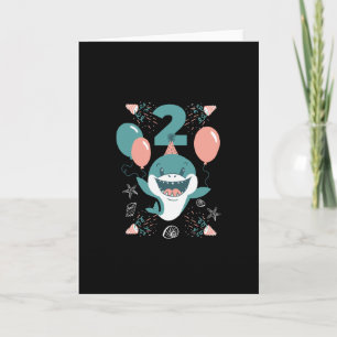 Two Year-Old Shark Card