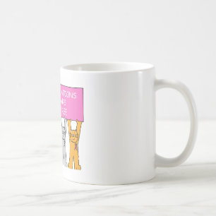 Two years cancer free anniversary. coffee mug