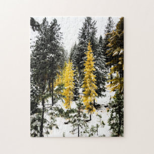 Two Yellow Trees Puzzle
