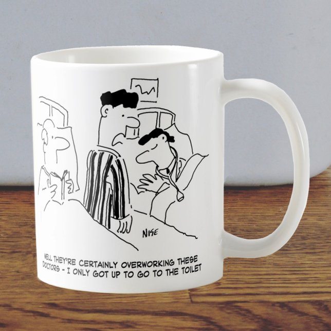 Two Young Doctors Cartoons Coffee Mug (Creator Uploaded)
