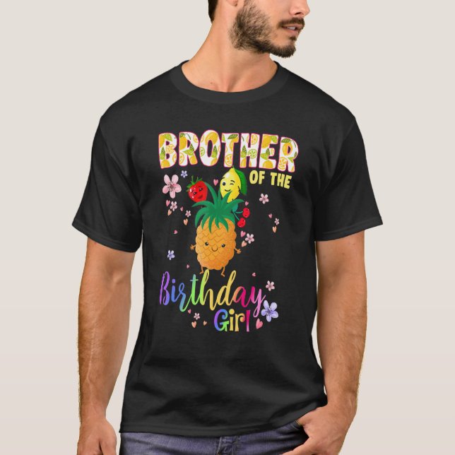Twotti Fruity Theme Brother Of The Birthday Girl S T-Shirt (Front)