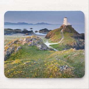 Twr Mawr Lighthouse On Llanddwyn Island Mouse Pad