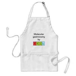 Twyla periodic table name apron