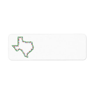 TX Christmas Lights Label
