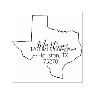 TX | State of Texas Return Address Stamp