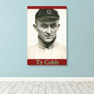 Ty Cobb Canvas Print