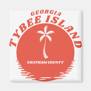 Tybee Island Chatham County Georgia Magnet