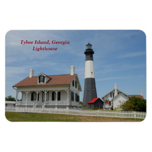 Tybee Island, Georgia Lighthouse Magnet
