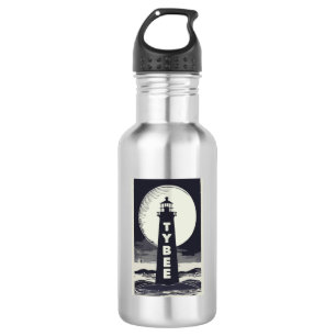 Tybee Island Georgia Lighthouse Moon 532 Ml Water Bottle