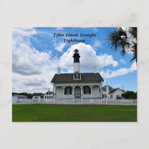 Tybee Island, Georgia Lighthouse Postcard
