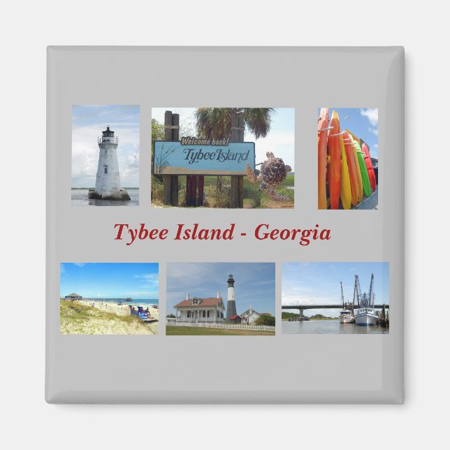Tybee Island, Georgia Magnet (Front)