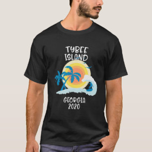 Tybee Island Georgia Vacation Surf Beach Family Tr T-Shirt