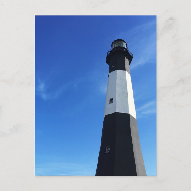 tybee island light station postcard (Front)