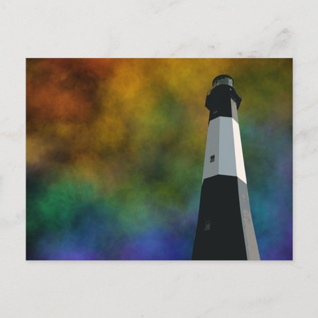 tybee island light station postcard (Front)