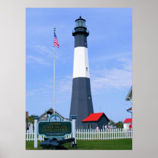 Tybee Island Light Station Poster