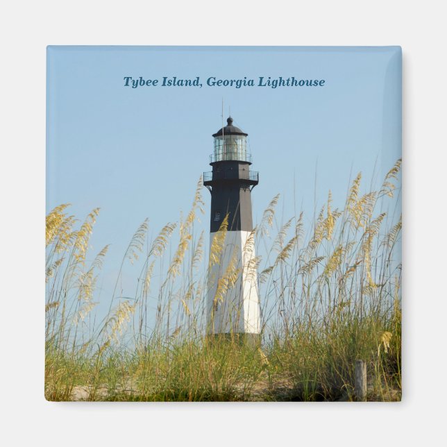 Tybee Island Lighthouse Magnet (Front)