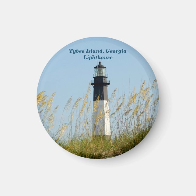 Tybee Island Lighthouse Magnet (Front)