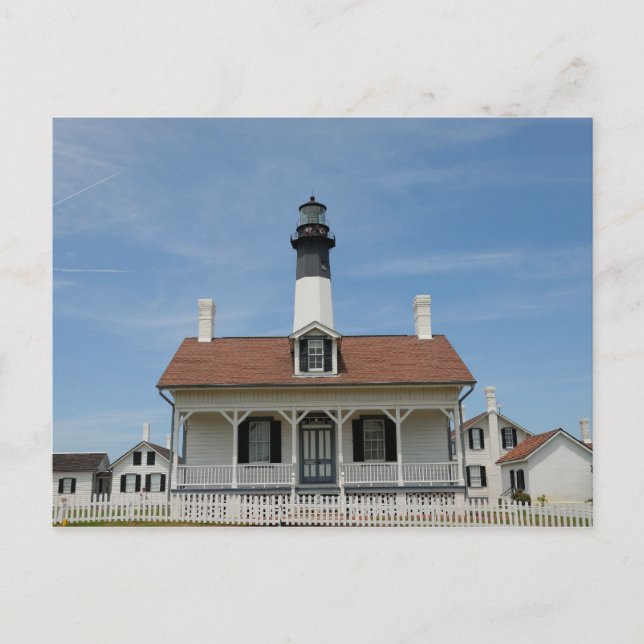 Tybee Island Lighthouse Postcard (Front)