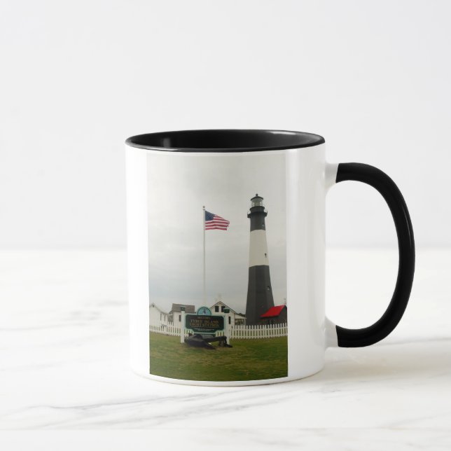 Tybee Island Lighthouse Station Mug (Right)