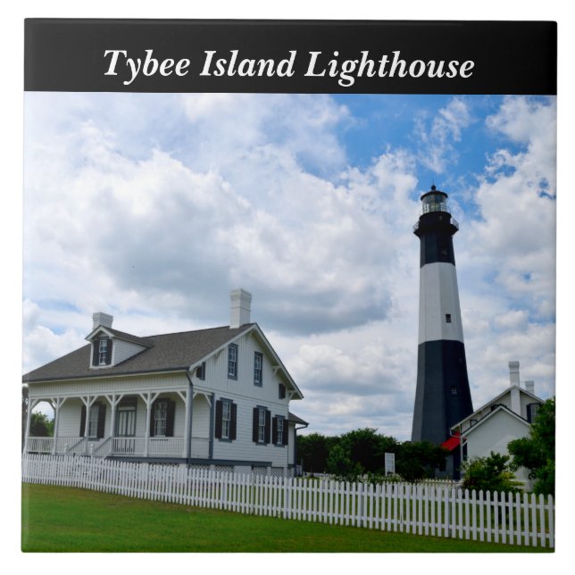 Tybee Island Lighthouse Tile (Front)