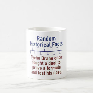 Tycho Brahe Once Fought A Duel - History Fact Coffee Mug