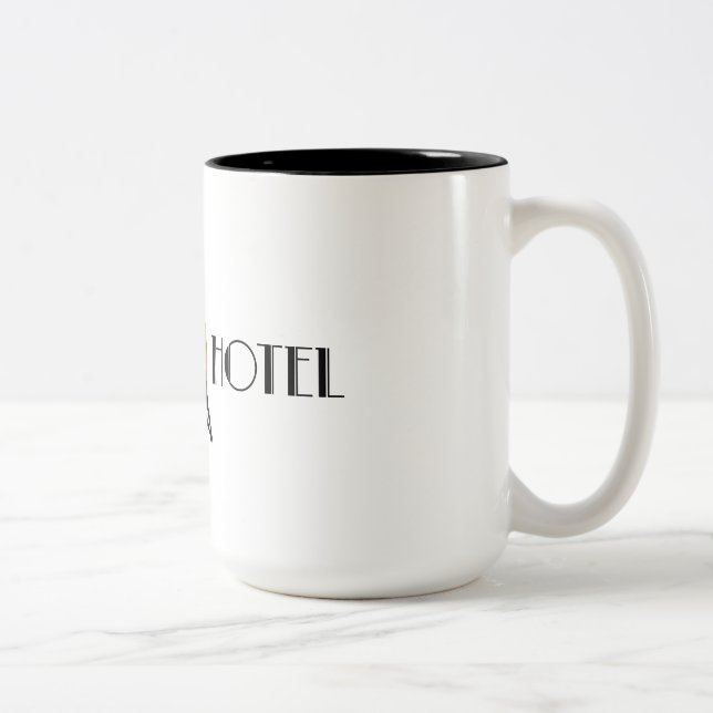 Tydvil Hotel - Large Coffee Mug - Logo #1 (Right)