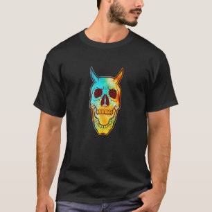Tye Die Satan Tie Dye Satan Colorful  Satan  Occul T-Shirt