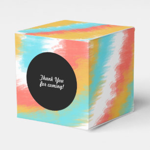 Tye Die Teen Birthday Summer Swirl Candy Favour Box