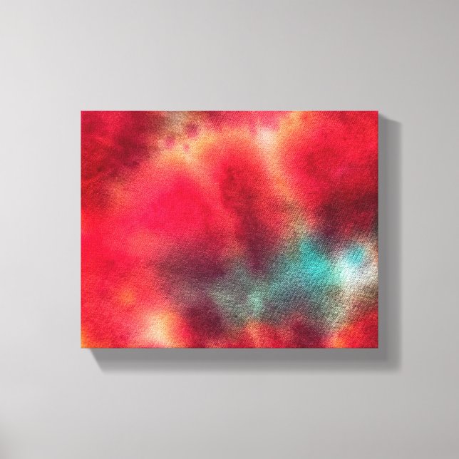 Tye Dye #4 Canvas Print (Front)
