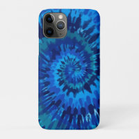 Tye-Dye-Blue iPhone / iPad case