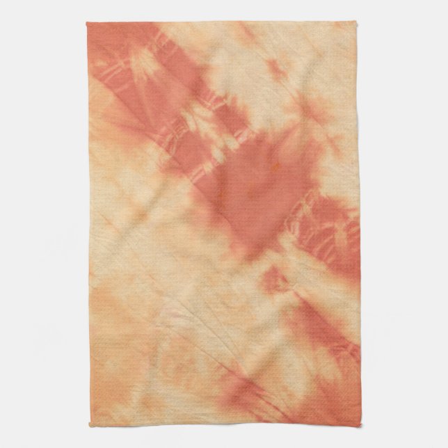 Tye Dye Composition #10 by Michael Moffa Tea Towel (Vertical)