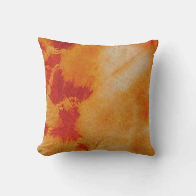 Tye Dye Composition #12 by Michael Moffa Cushion (Front)