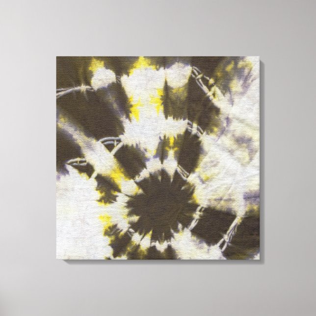 Tye Dye Composition #2 by Michael Moffa Canvas Print (Front)