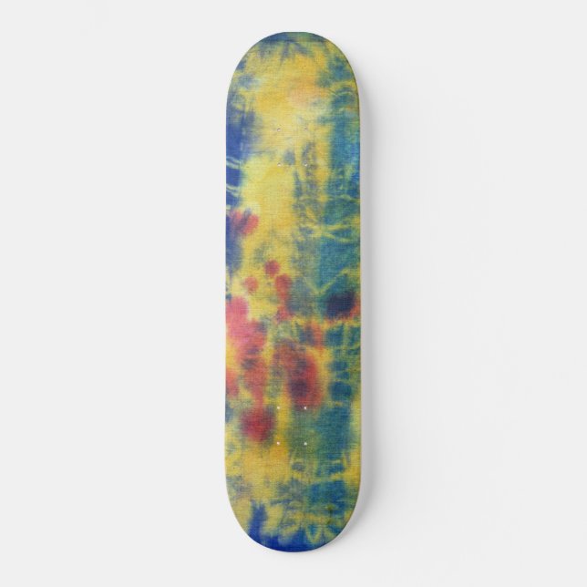 Tye Dye Composition #5 by Michael Moffa Skateboard (Front)