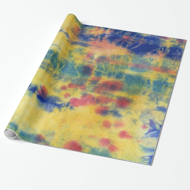 Tye Dye Composition #5 by Michael Moffa Wrapping Paper (Unrolled)