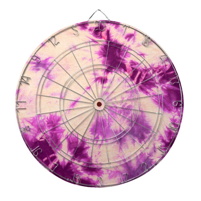 Tye Dye Composition #7 by Michael Moffa Dartboard (Front)