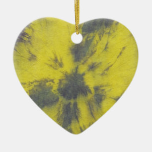 Tye Dye Composition #8 by Michael Moffa Ceramic Tree Decoration